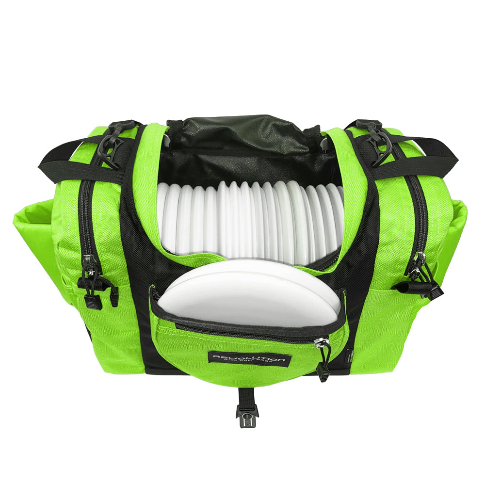 Revolution Carolina Team V3 Disc Golf Bag - Lime Green