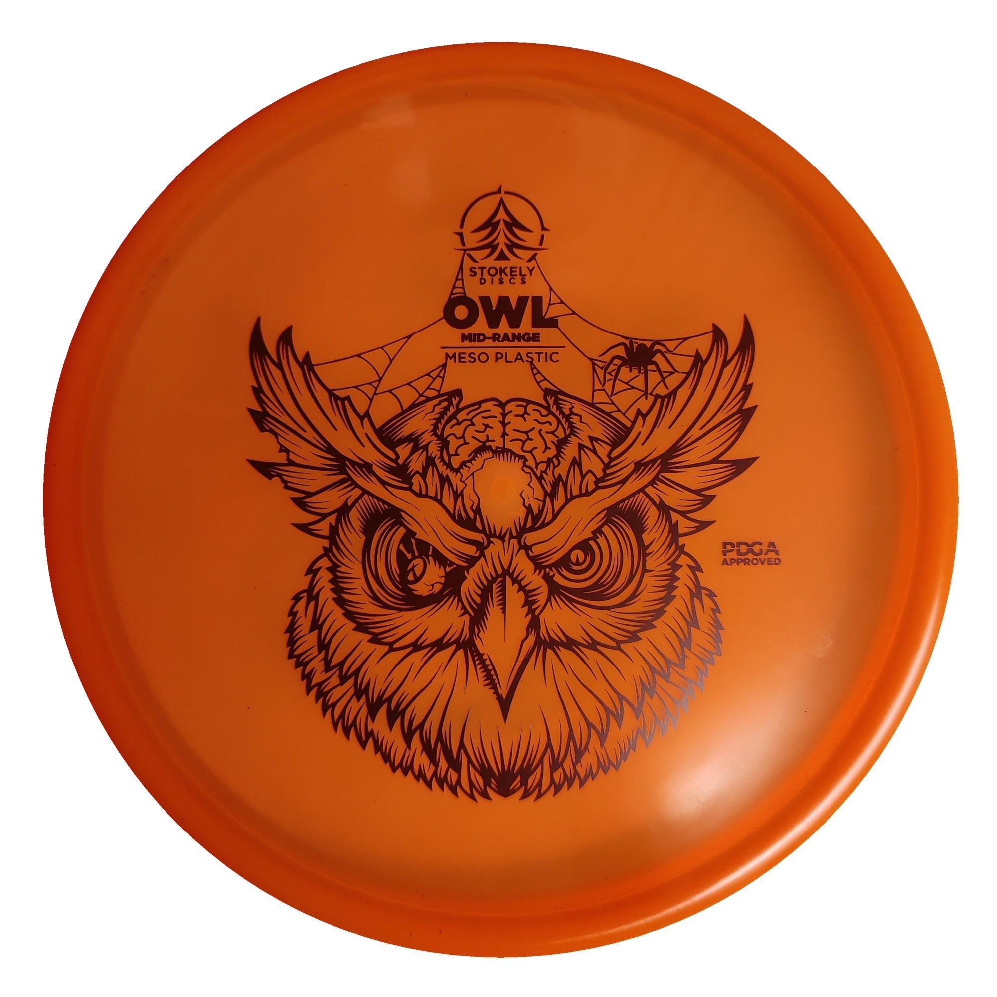 Stokely Limited Edition 2024 Halloween Meso Owl Midrange Golf Disc