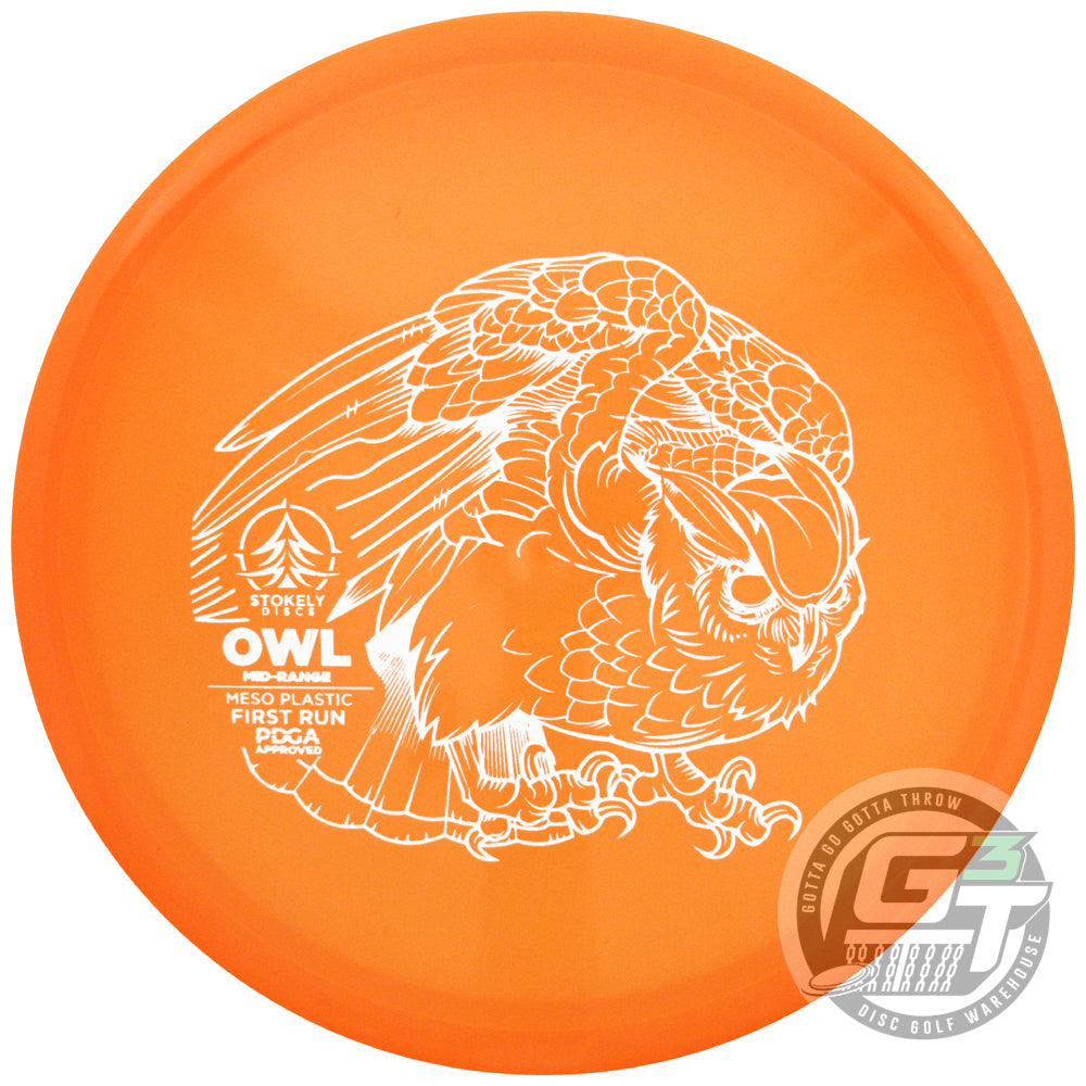 Stokely First Run Meso Owl Midrange Golf Disc