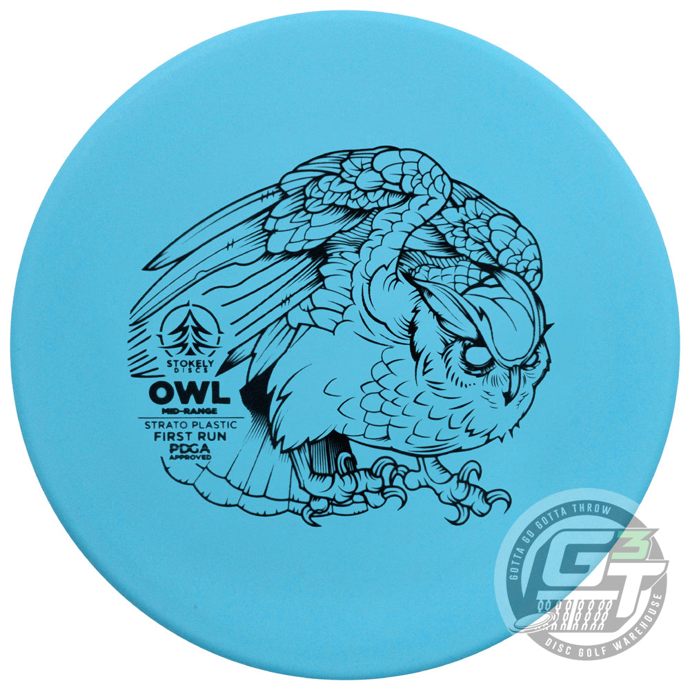 Stokely First Run Strato Owl Midrange Golf Disc