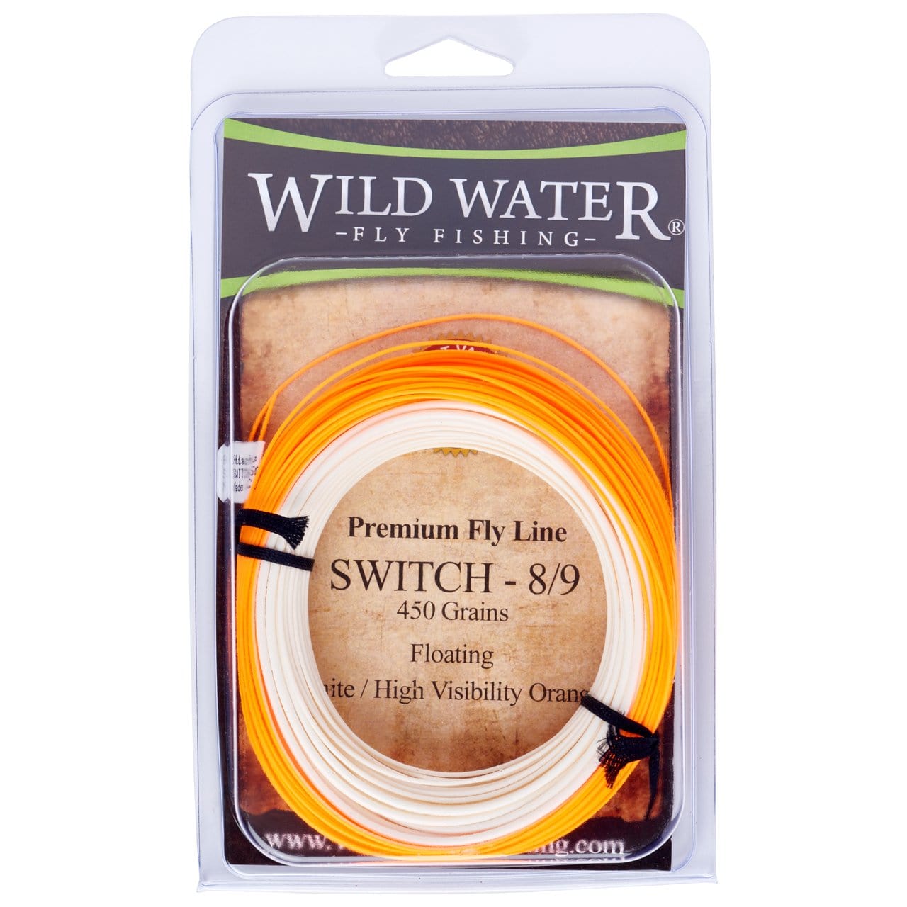 Wild Water Fly Fishing, 8/9F Switch Line, 450 grains