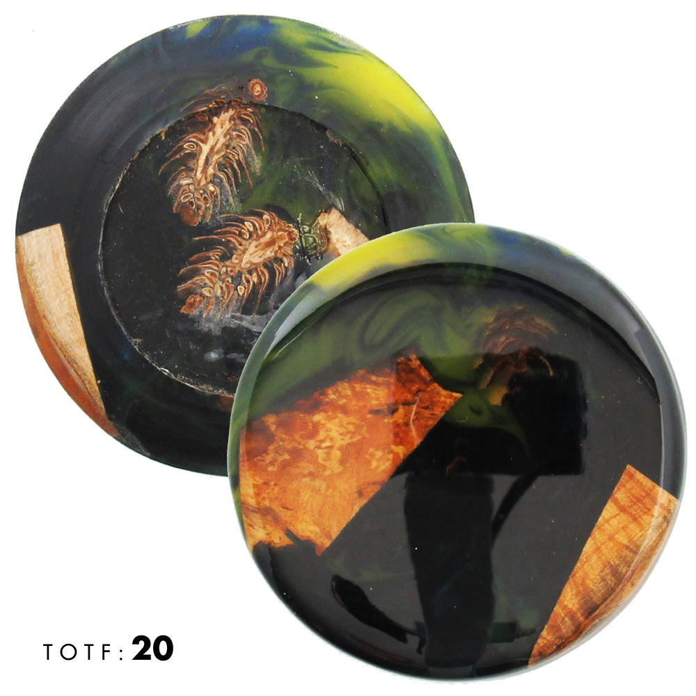 Treasures of the Forest Wood & Resin Mini Marker Disc