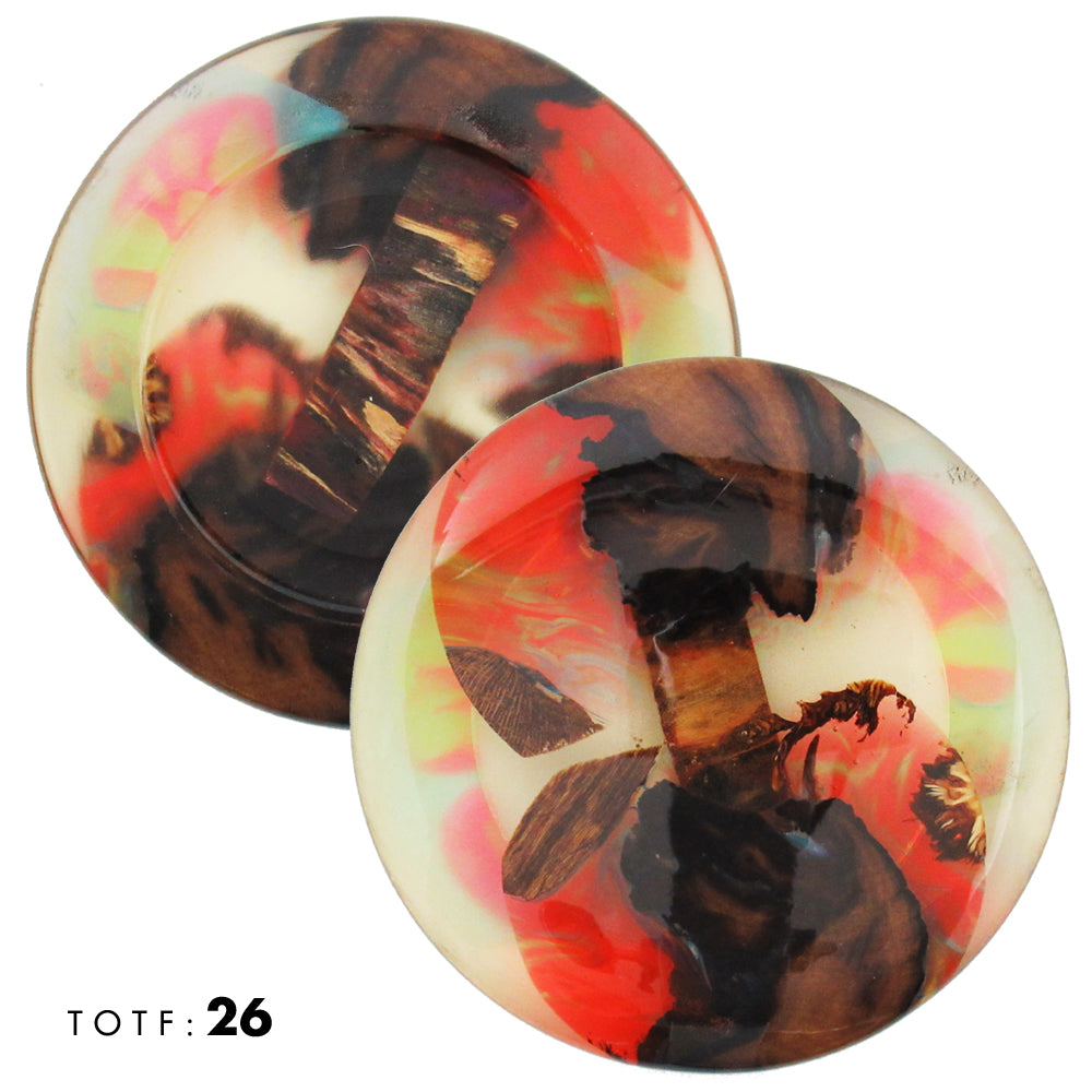Treasures of the Forest Wood & Resin Mini Marker Disc