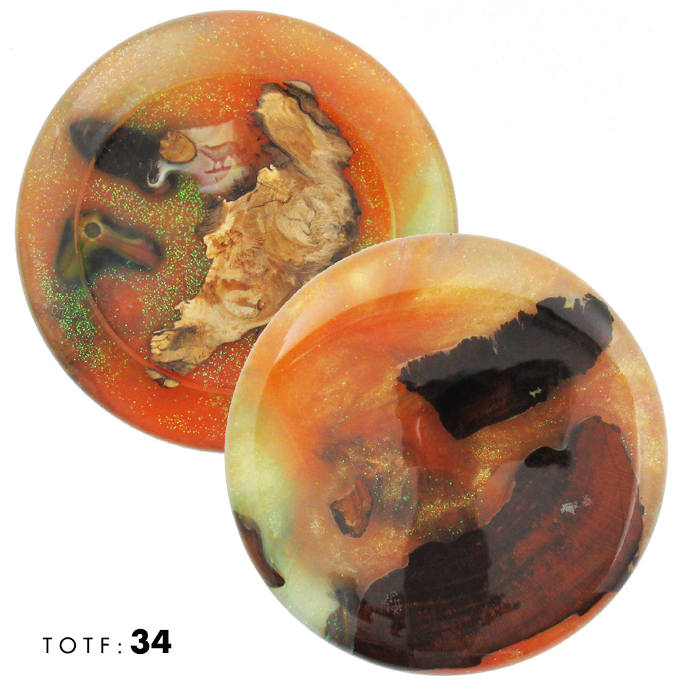 Treasures of the Forest Wood & Resin Mini Marker Disc