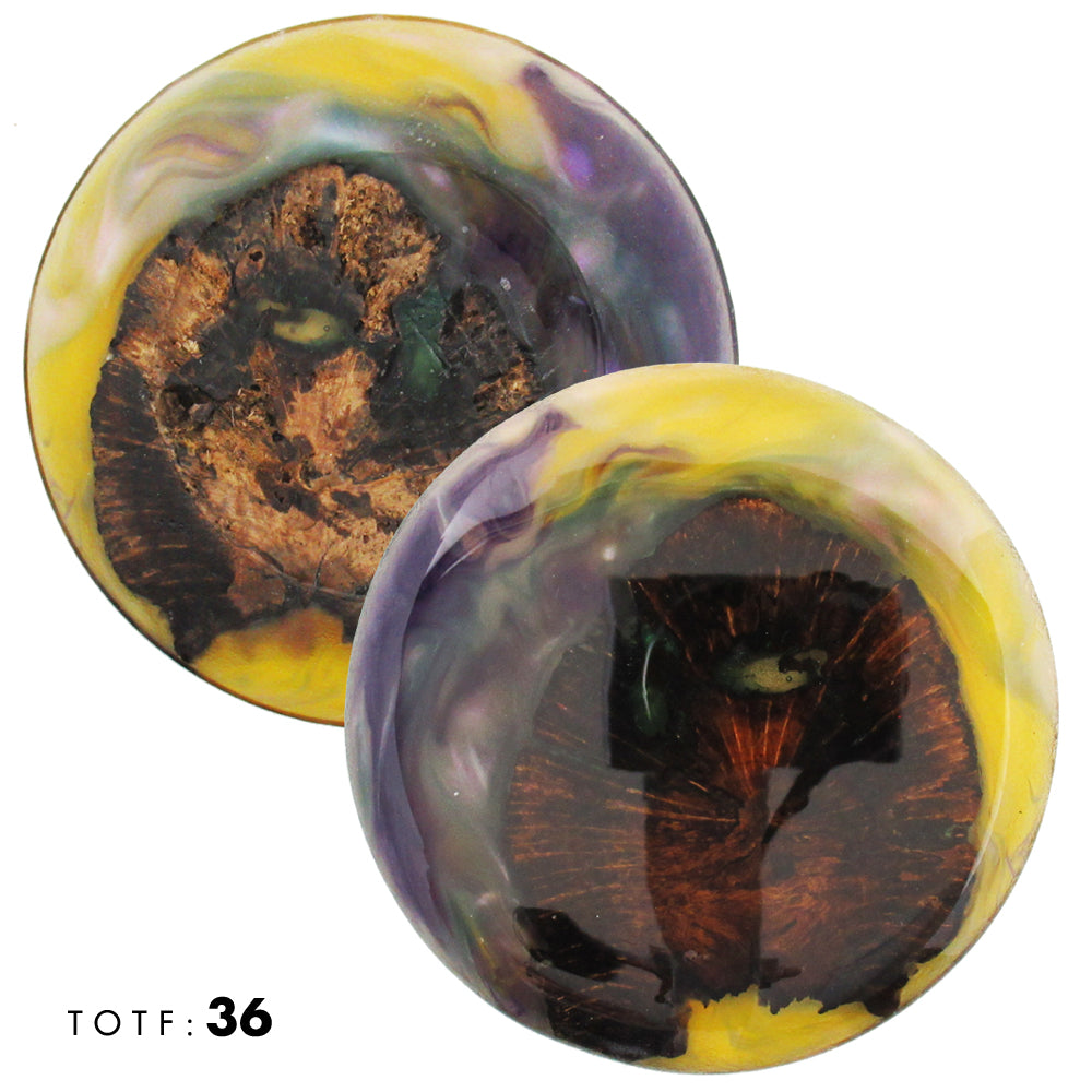 Treasures of the Forest Wood & Resin Mini Marker Disc