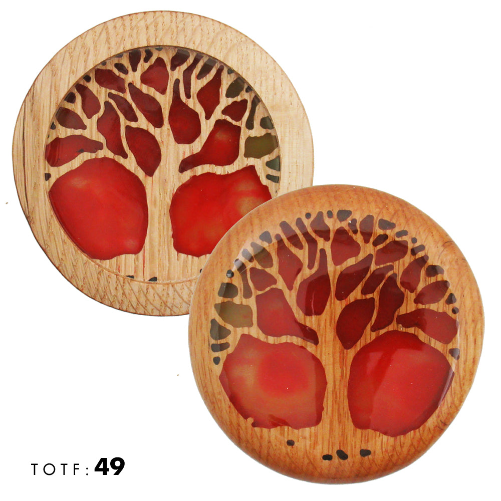 Treasures of the Forest Wood & Resin Mini Marker Disc