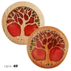 Treasures of the Forest Wood & Resin Mini Marker Disc