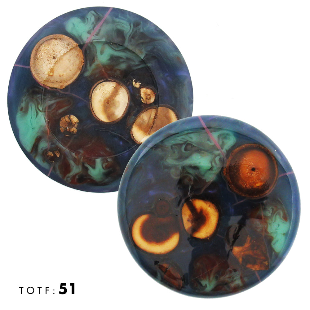 Treasures of the Forest Wood & Resin Mini Marker Disc