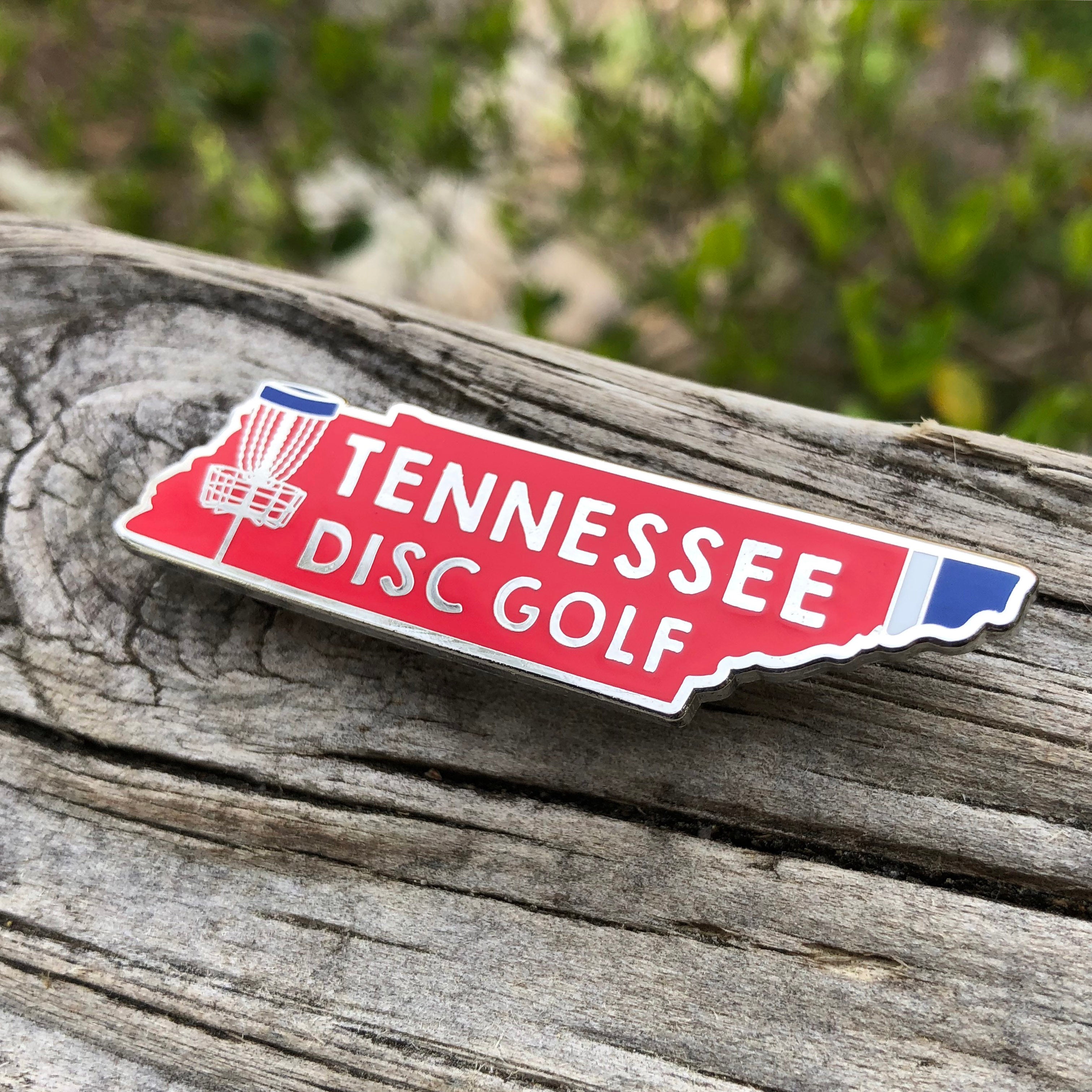 Tennessee Disc Golf Pin