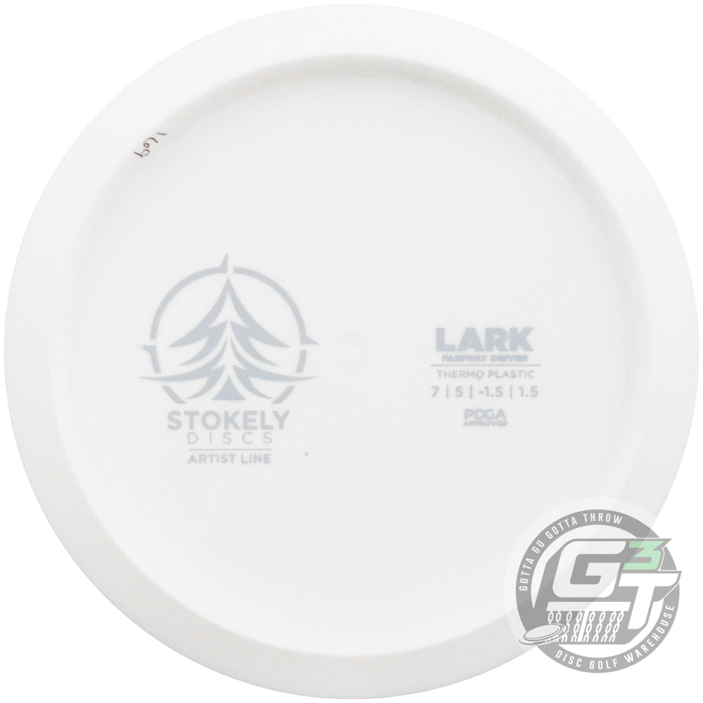 Stokely Artist Line Bottom Stamp Thermo Lark Fairway Driver Golf Disc