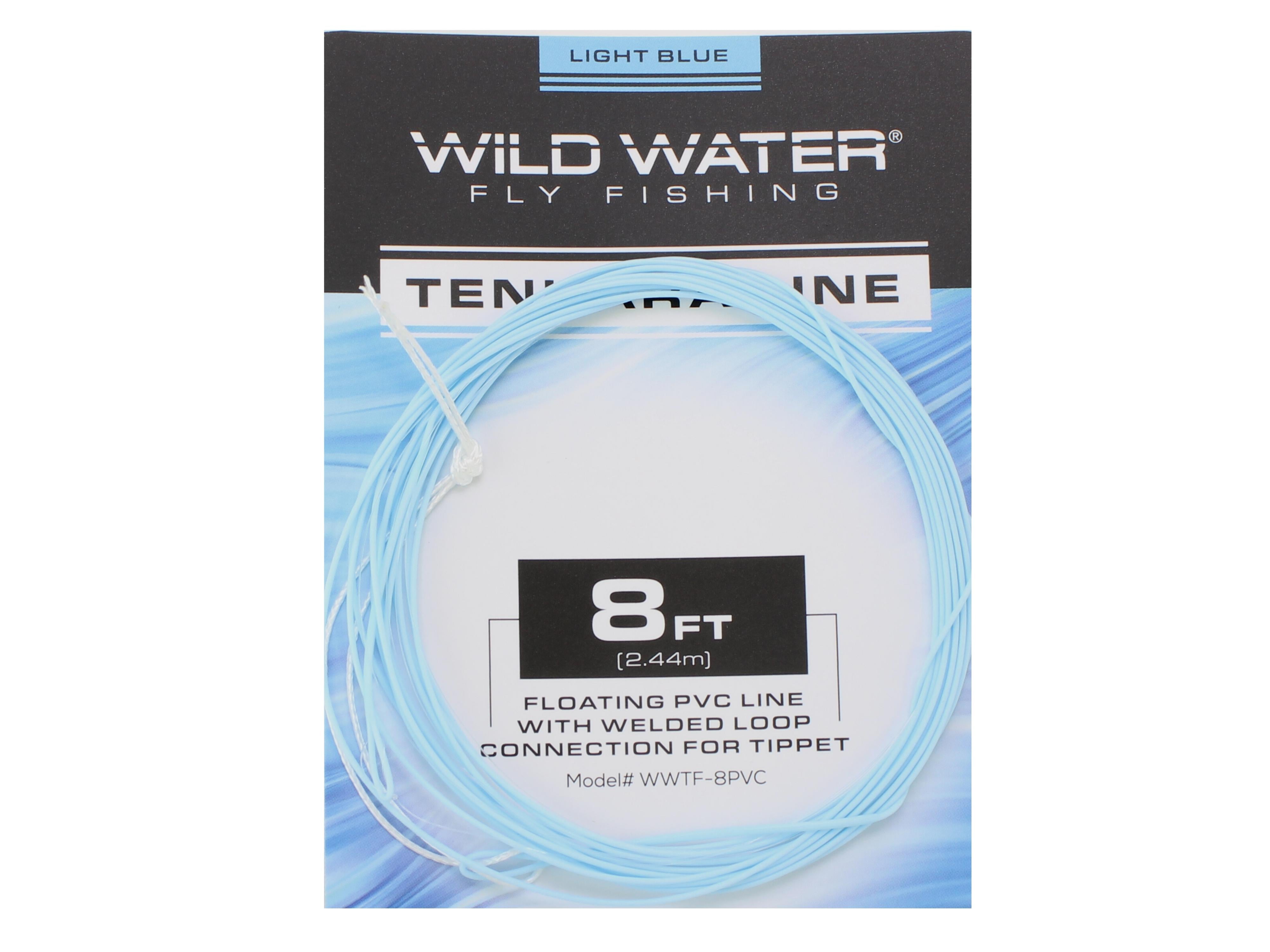 Wild Water Fly Fishing 8' Blue PVC Tenkara Line