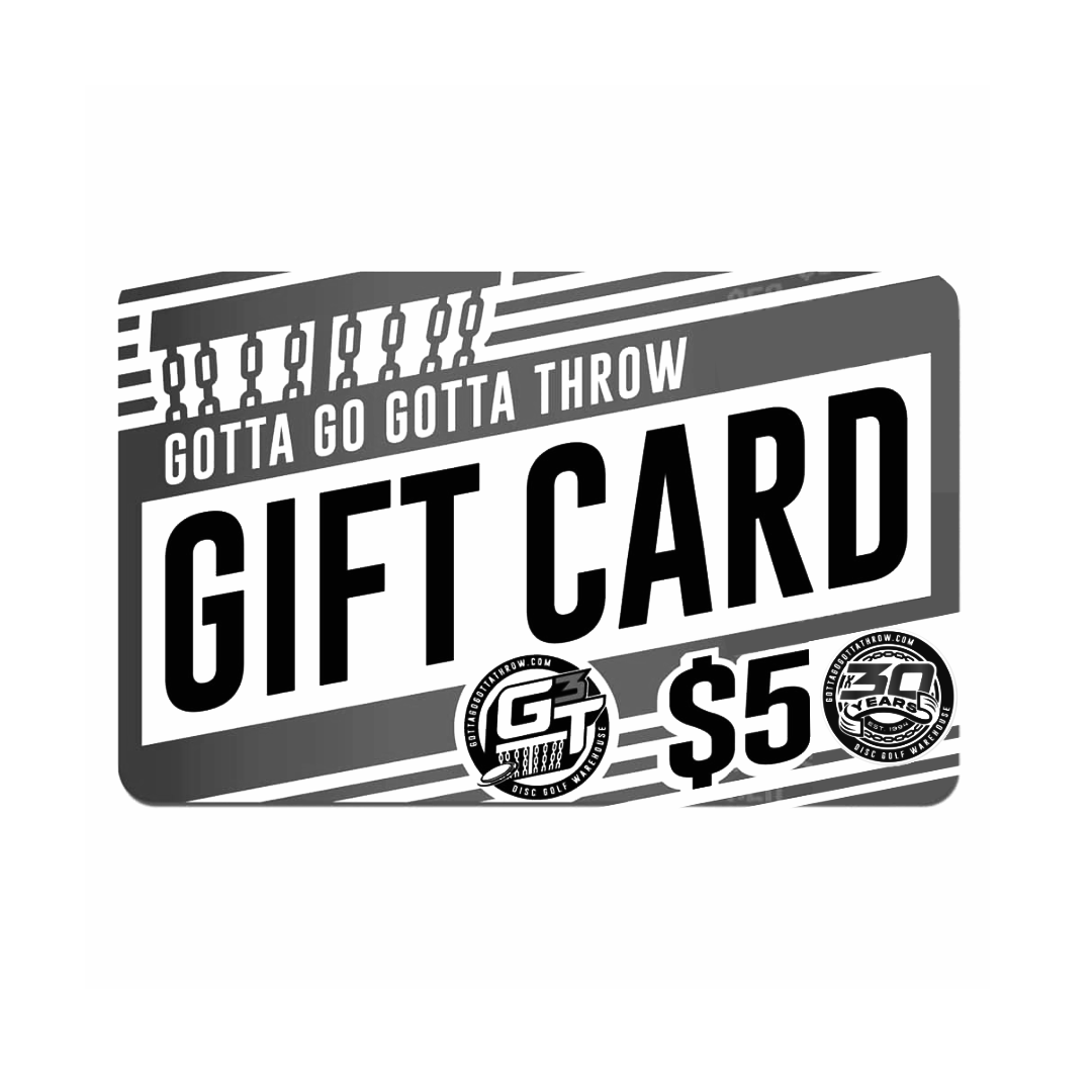 $5 Disc Golf Gift Card