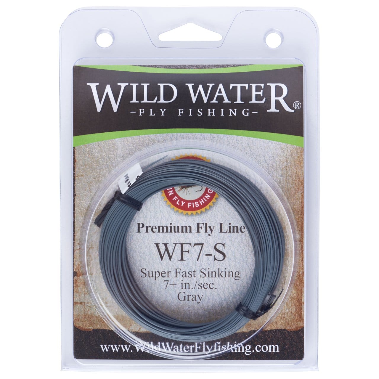 Wild Water Fly Fishing Weight Forward 7 Weight Super Fast Sinking Fly Line