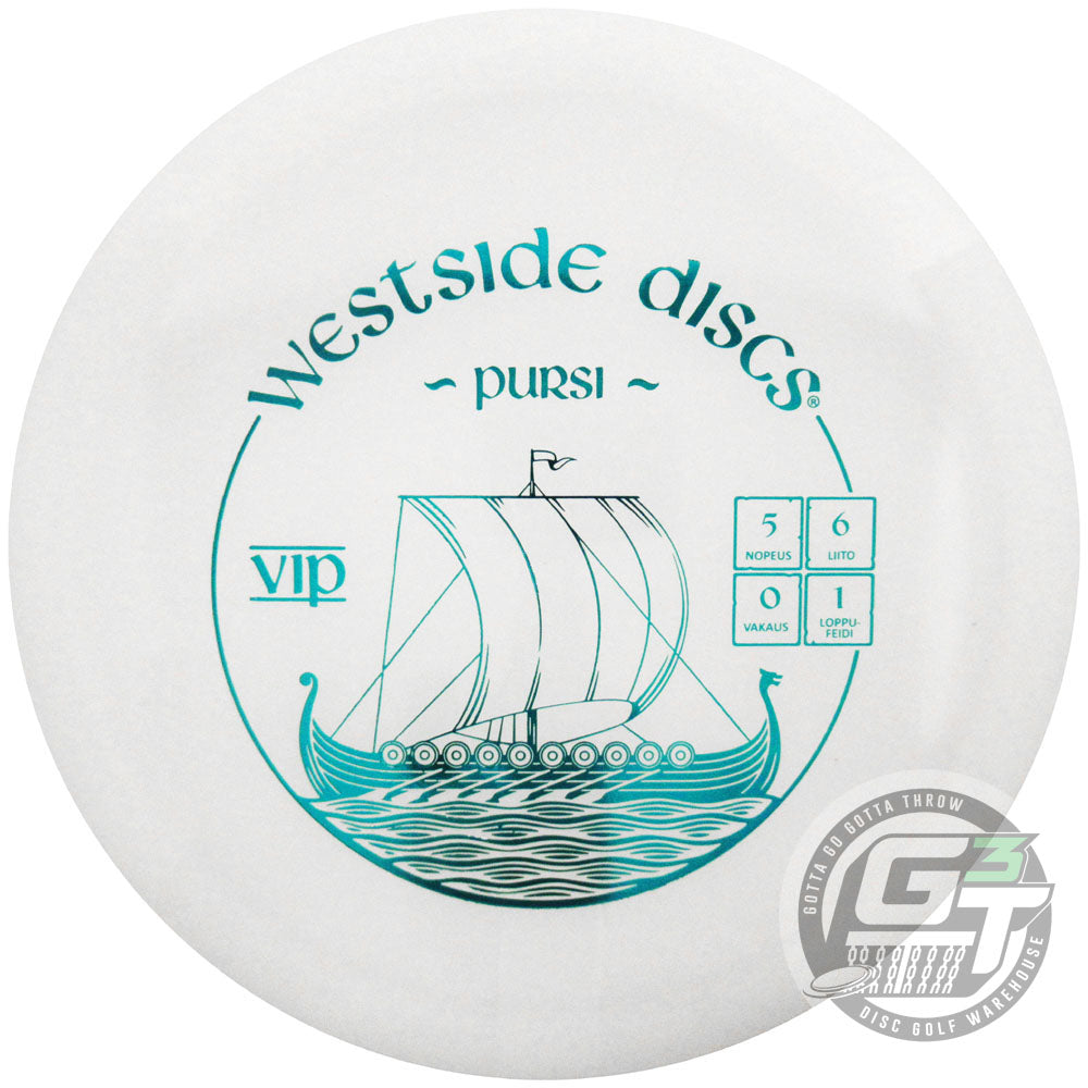 Westside Finnish Stamp VIP Warship Midrange Golf Disc