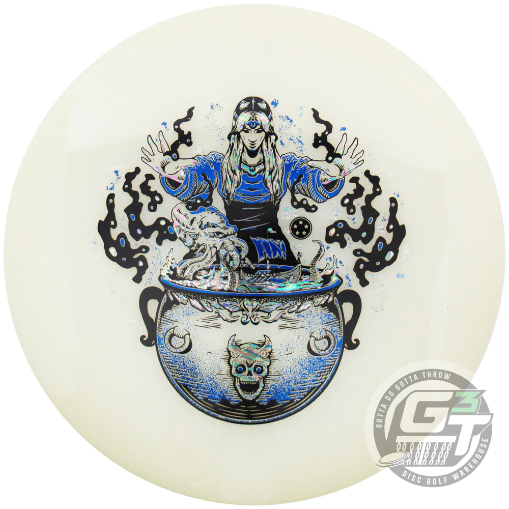 Westside Limited Edition Witch's Brew Stamp Moonshine Glow VIP Maiden Putter Golf Disc