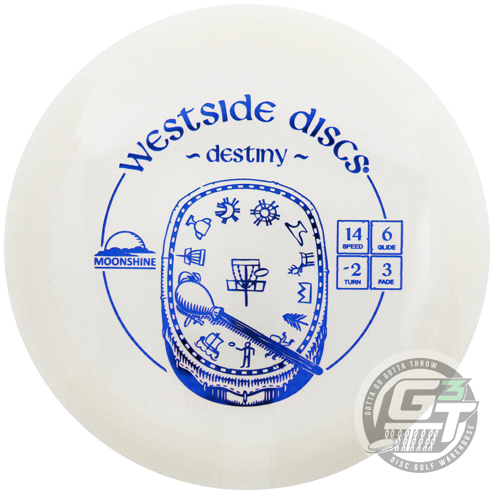 Westside Moonshine Glow VIP Destiny Distance Driver Golf Disc