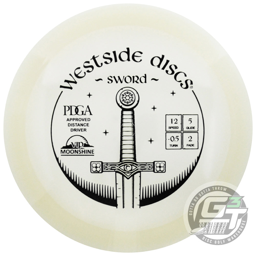 Westside Moonshine Glow VIP Sword Distance Driver Golf Disc