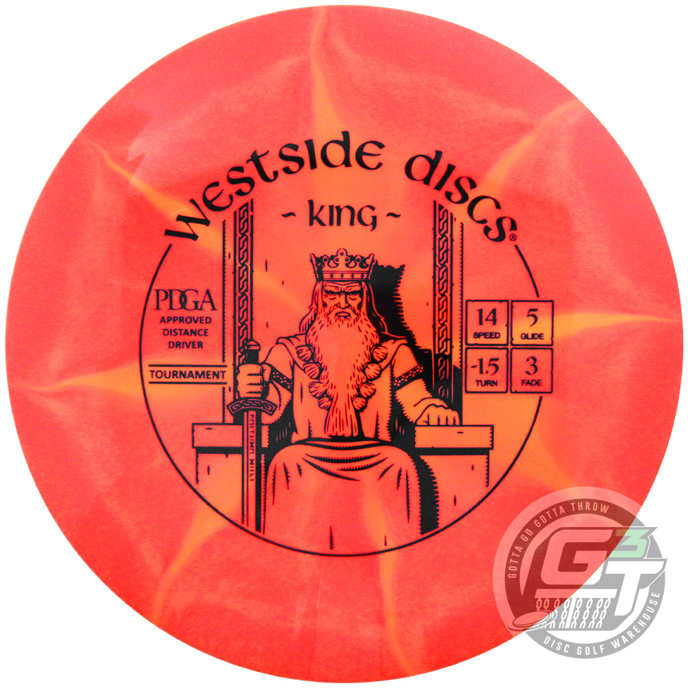 Westside Tournament Burst King Distance Driver Golf Disc