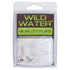 Wild Water Fly Fishing White Pointed Nose Slider Popper, Size 6, Qty. 4