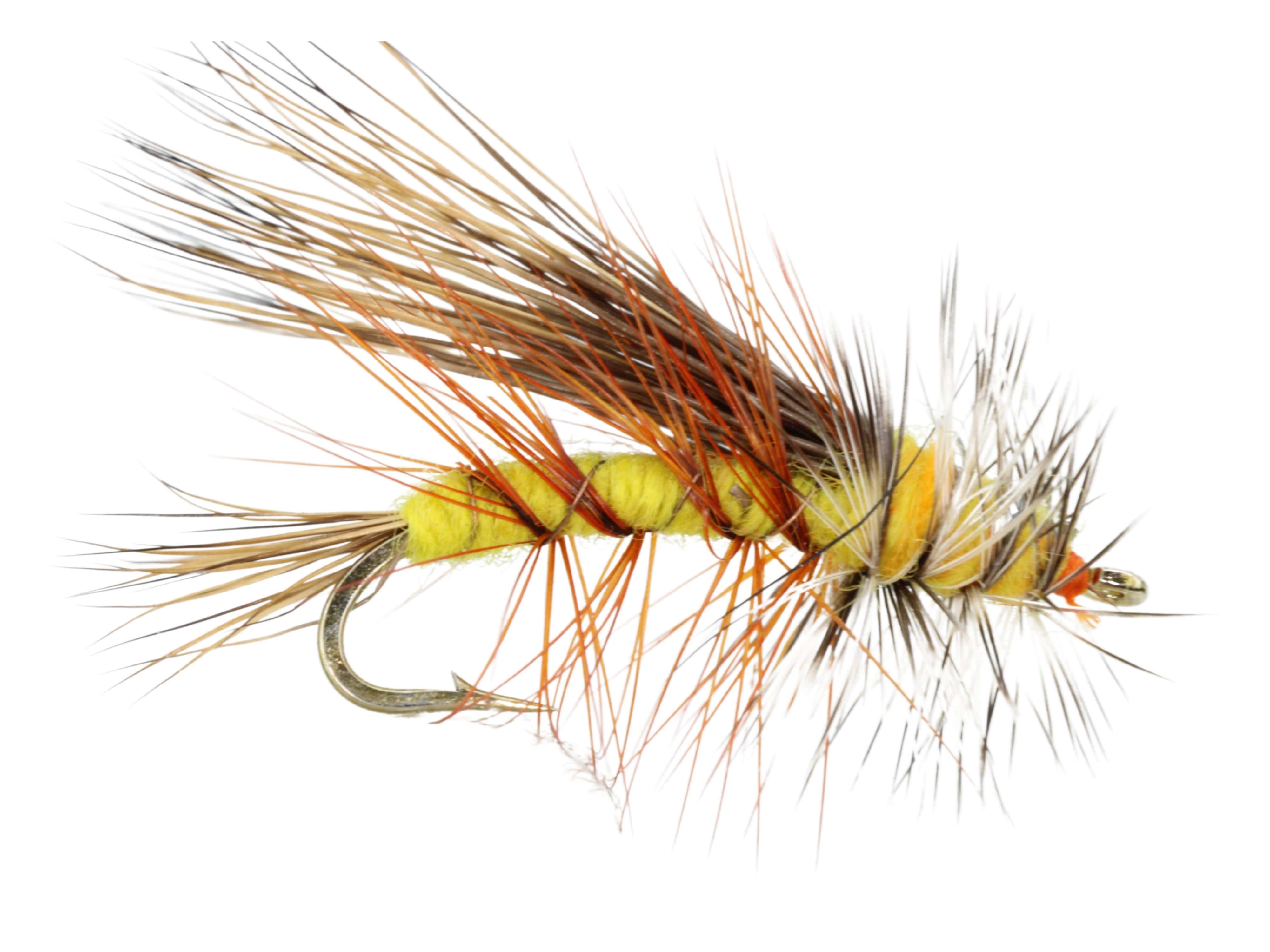 Wild Water Fly Fishing Fly Tying Material Kit, Yellow Stimulator