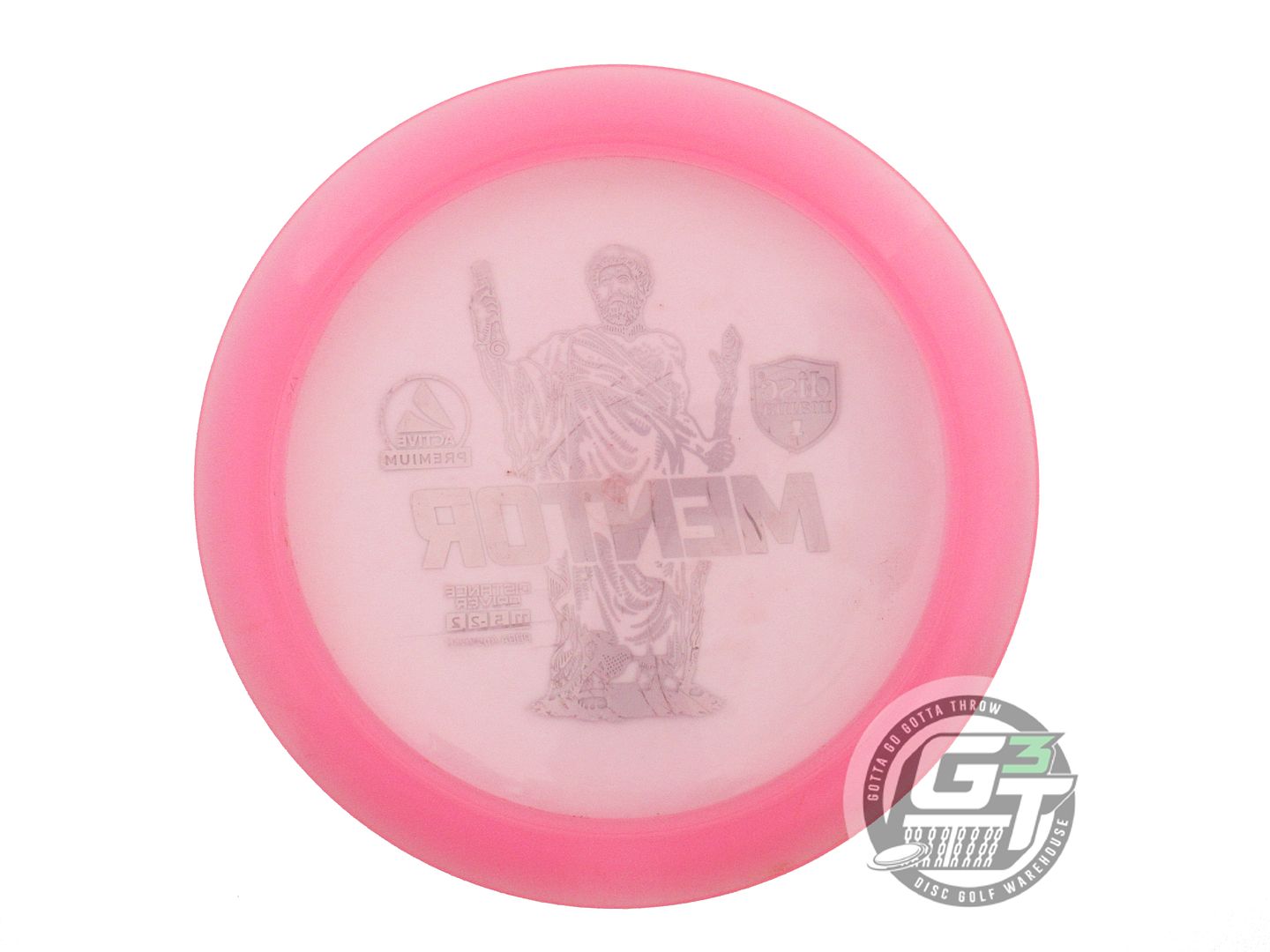 USED DiscMania Active Premium Mentor 170g Pink Black Stamp Distance Driver Disc