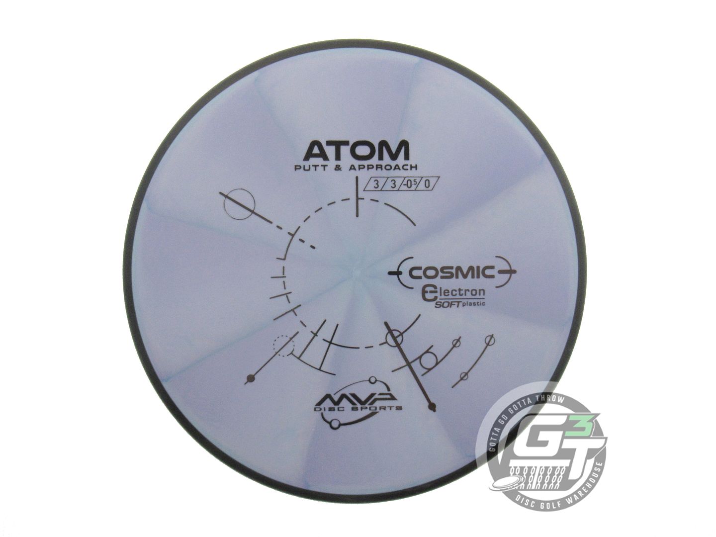 MVP Cosmic Electron Soft Atom Putter Golf Disc (Individually Listed)