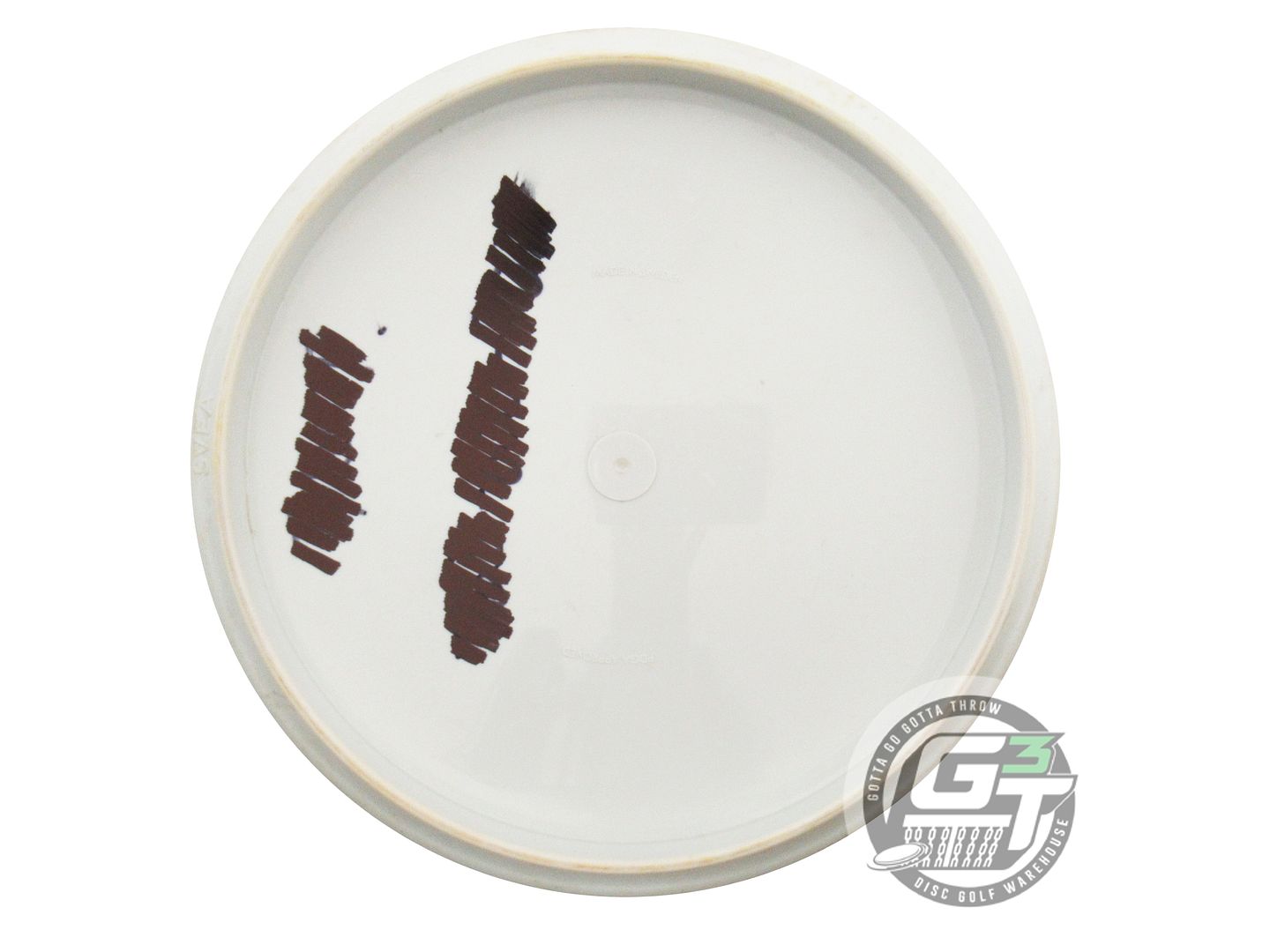 USED Kastaplast K1 Soft Svea 179g Lt. Gray Black Stamp Midrange Golf Disc