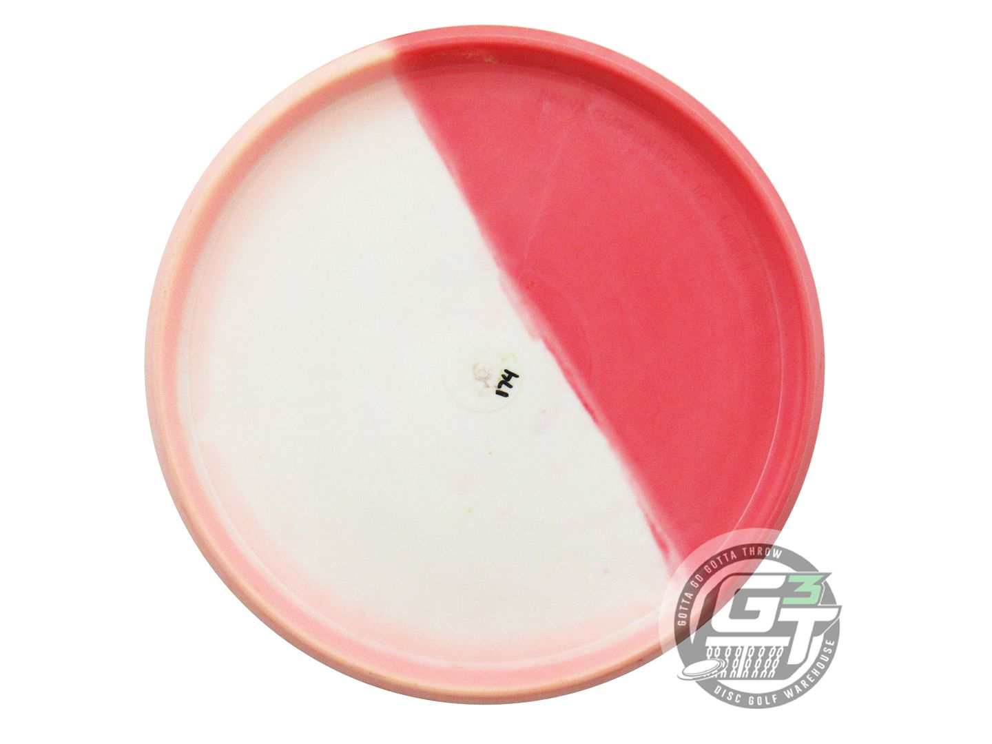 USED Innova X-OUT Star Rhyno 174g White HOME DYED Putter Golf Disc
