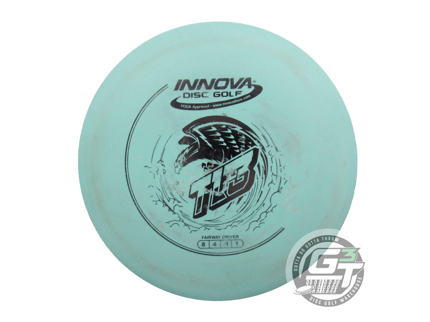 USED Innova DX TL3 166g Seafoam Black Stamp Fairway Driver Golf Disc