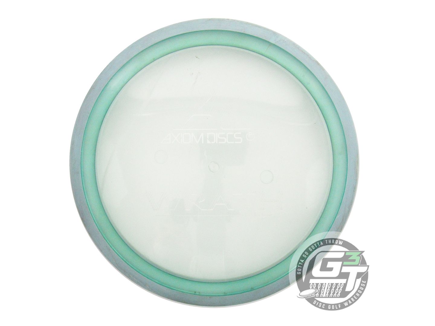 USED Axiom Discs Proton Wrath 173g Clear Sky Blue Rim Distance Driver Golf Disc