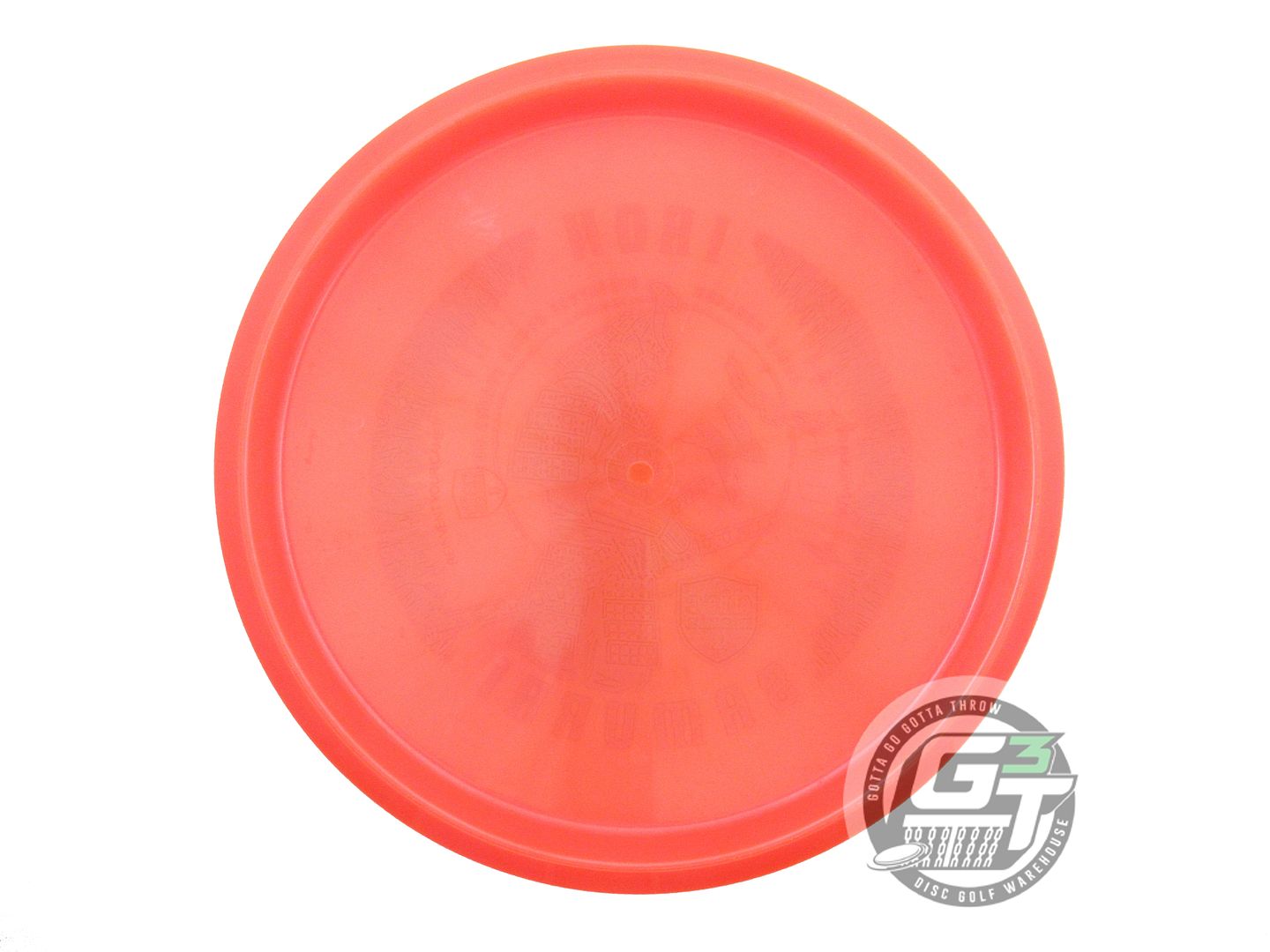 USED DiscMania IRON SAMURAI 4 Chroma MD3 177g Orange Blue Holo Midrange Disc