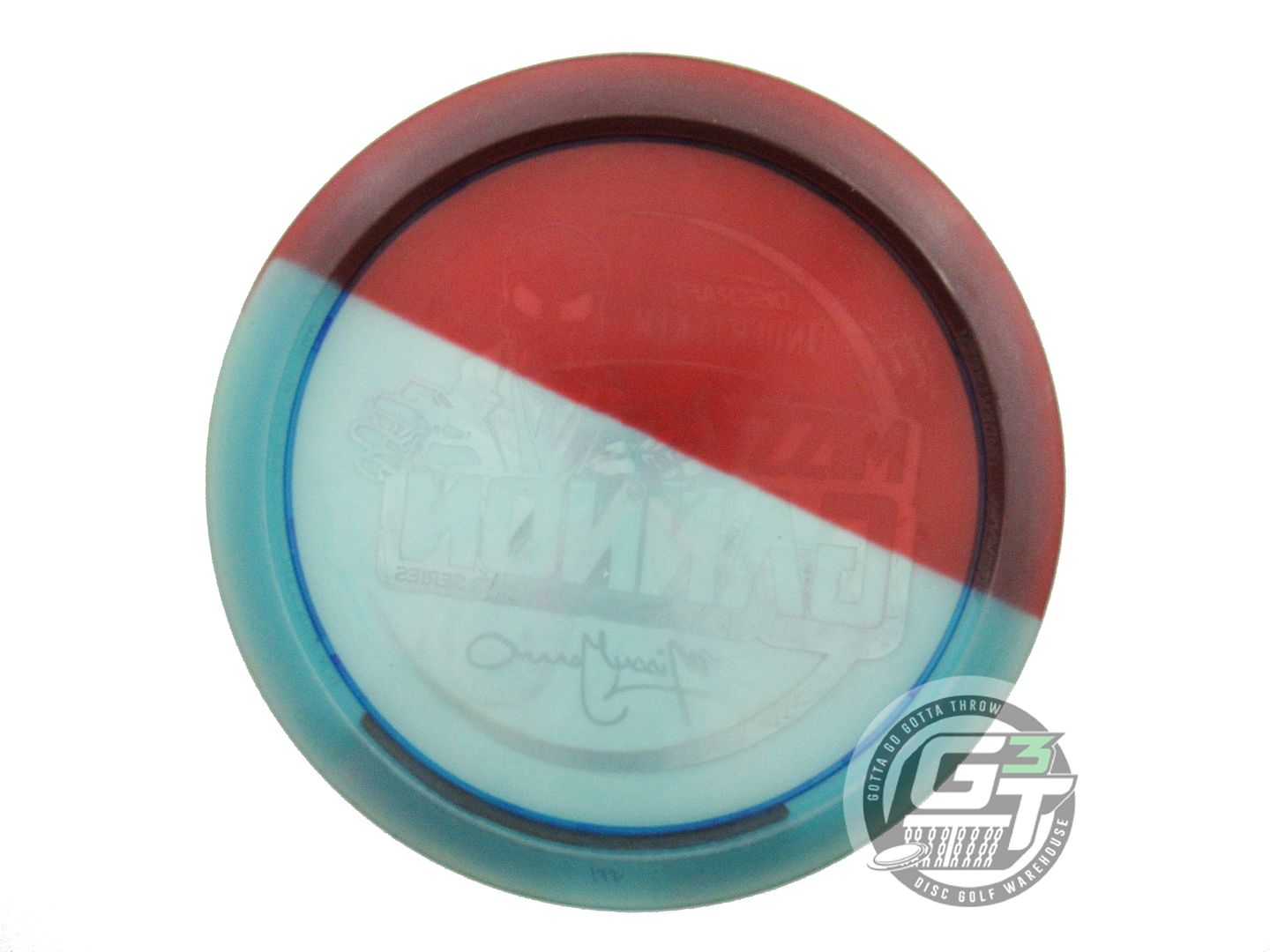 USED Discraft [GANNON] Metallic Z Undertaker 172g Teal HOME DYED Driver Disc