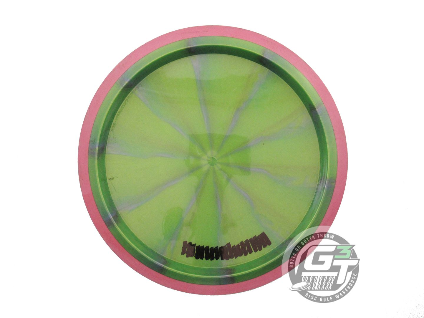 USED Axiom Discs [DFX] Plasma Insanity 169g Olive-Blue Pink Rim Driver Golf Disc