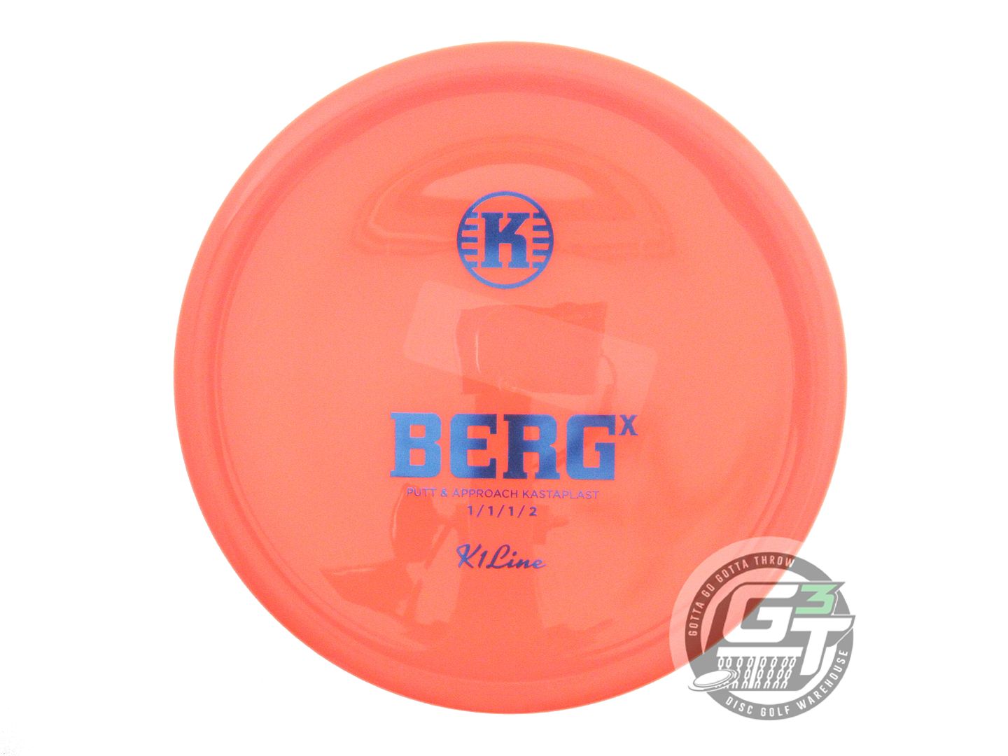 Kastaplast K1 Berg X Putter Golf Disc (Individually Listed)