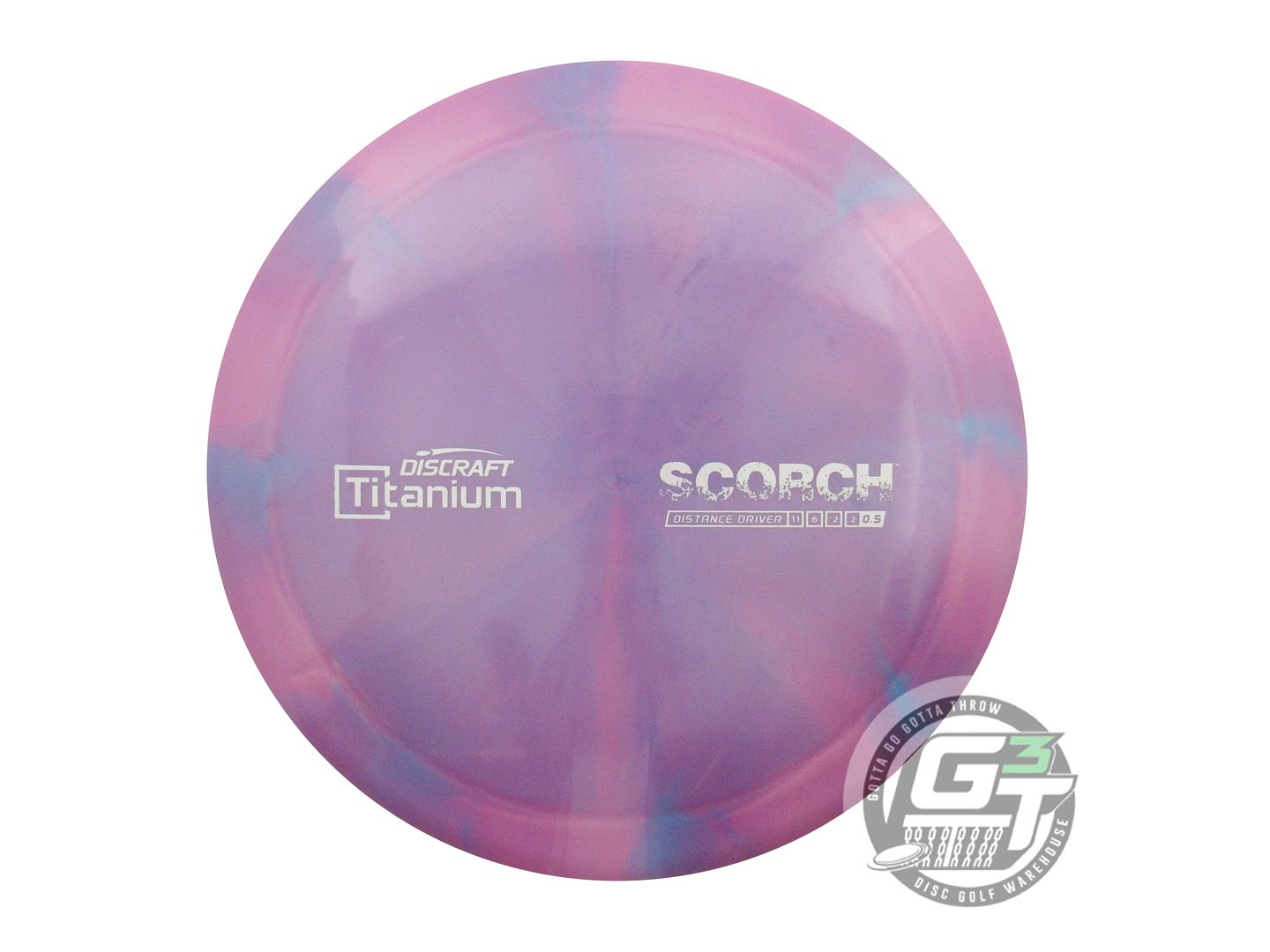 Discraft Titanium Scorch Distance Driver Golf Disc (Individually Listed)
