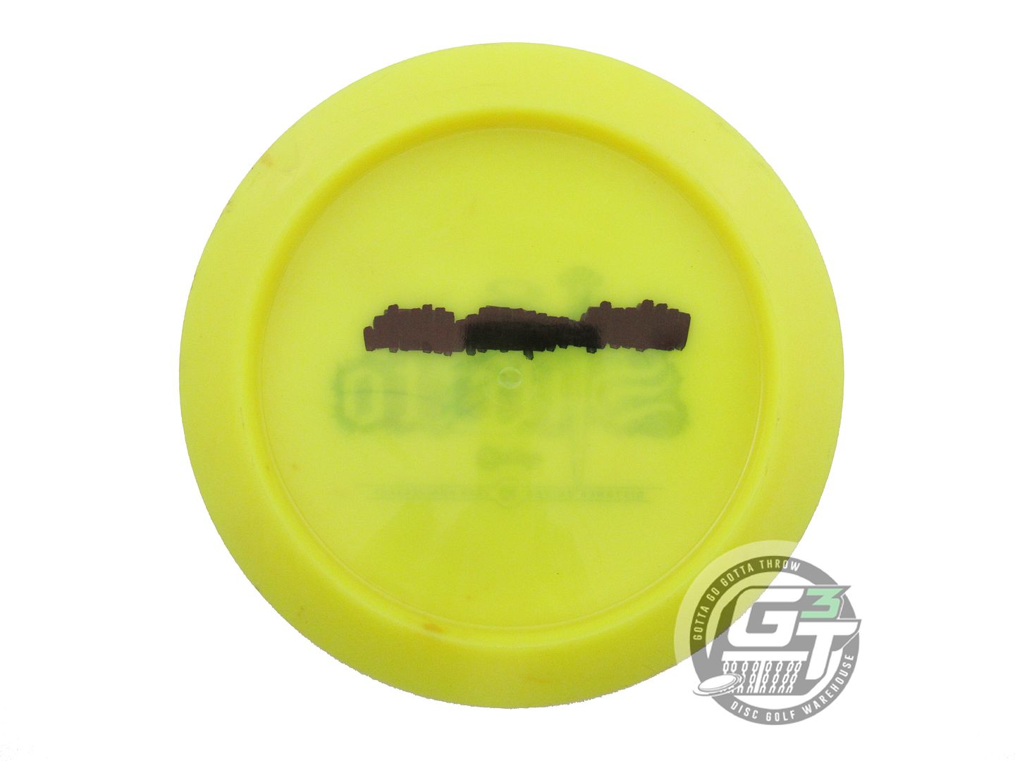 USED Latitude 64 [10 YEAR] Opto-X Stiletto 173g Yellow Blue Foil Driver Disc