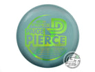USED Discraft [PIERCE] Metallic Z Fierce 176g Teal Lime Holo Foil Putter Disc