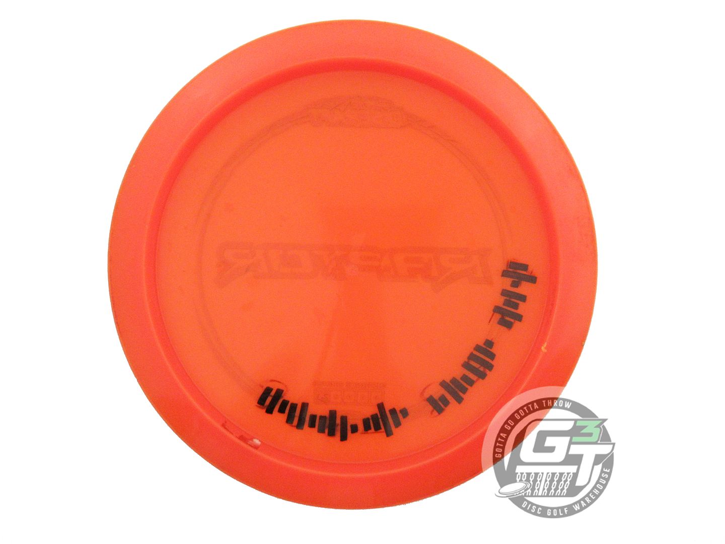 USED Discraft Z Raptor 175g Orange Aqua Foil Distance Driver Golf Disc