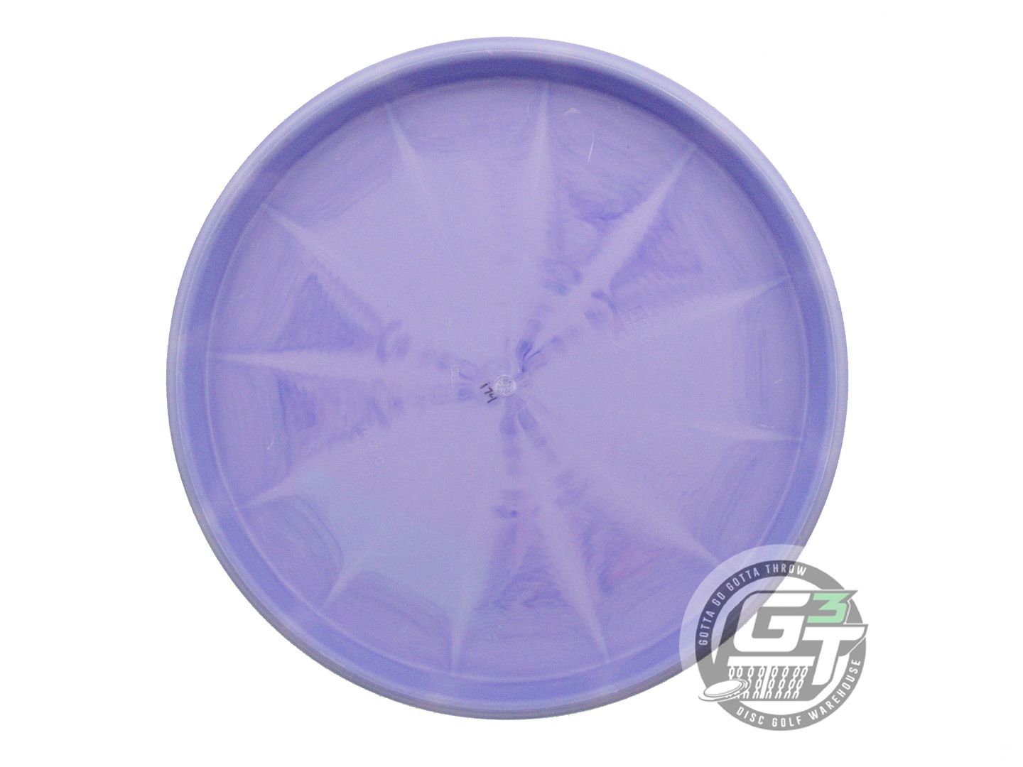 USED DiscMania EXO Extra Soft Tactic 174g Purple Green Foil Putter Golf Disc