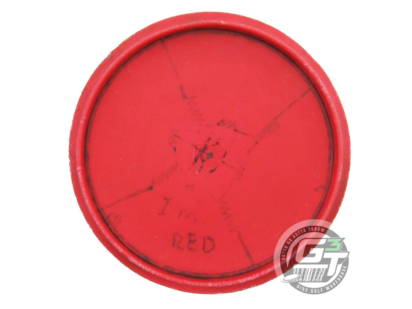 USED Innova DX Wolf 168g Red Green Stamp Midrange Golf Disc