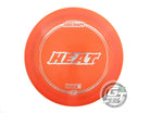 USED Discraft Z Heat 175g Orange Silver Shatter Foil Distance Driver Golf Disc