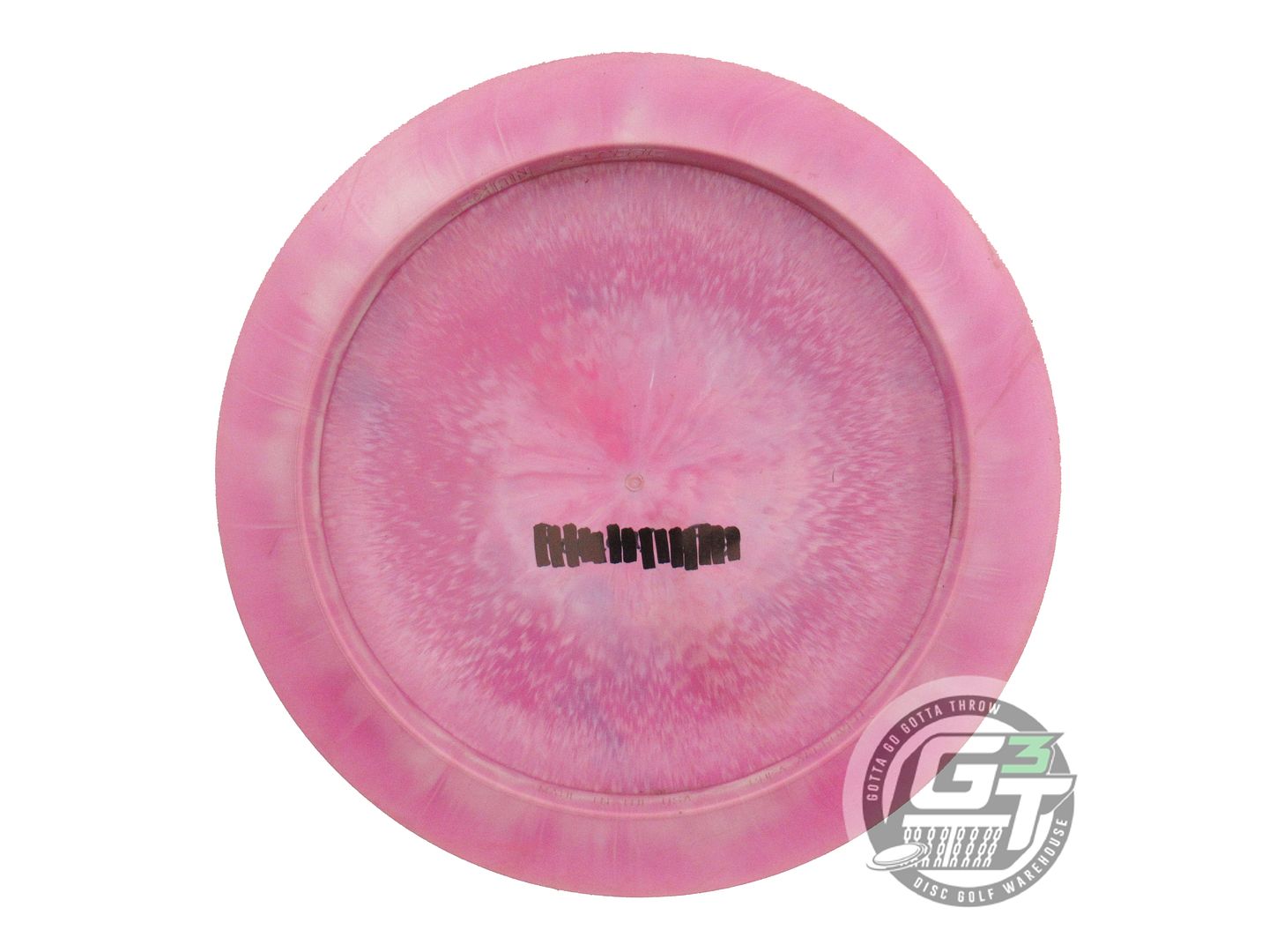 USED Discraft ESP Nuke 160g Pink Miami Shatter Foil Distance Driver Golf Disc