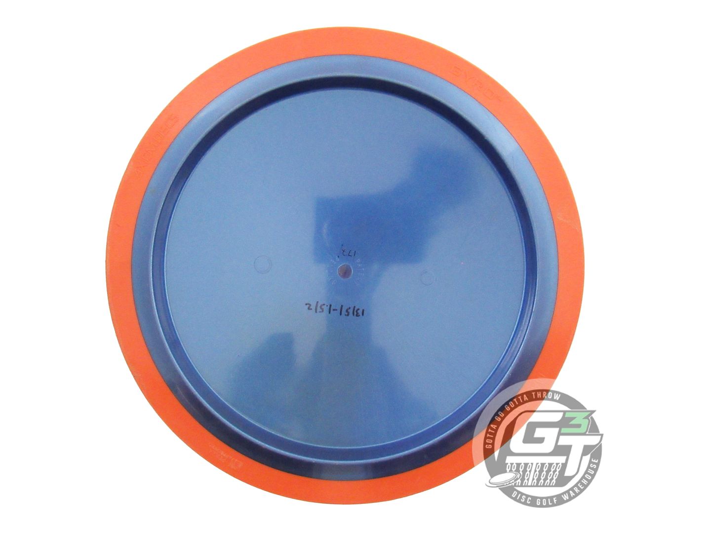 USED Axiom Discs Plasma Mayhem 172g Blue Orange Rim Distance Driver Golf Disc