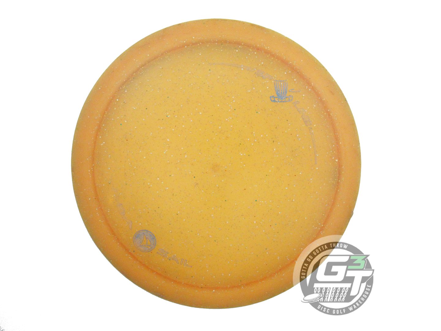 USED DGA SP Line Sail 172g Marigold Wiped Stamp Distance Driver Golf Disc
