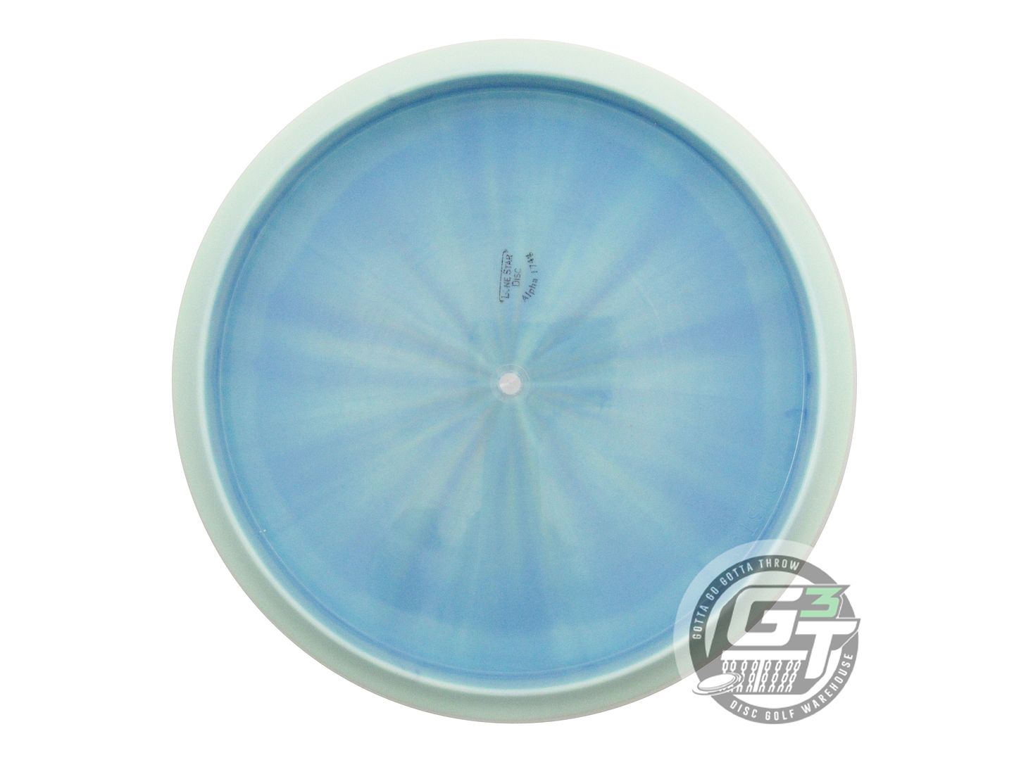 USED Lone Star Alpha Houston 174g White-Blue Blue Foil Midrange Golf Disc