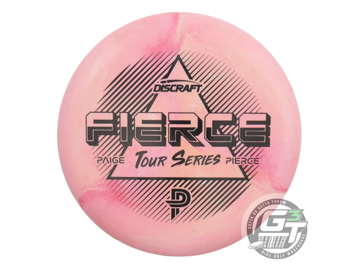 USED Discraft [PIERCE] Swirl ESP Fierce 175g Pink-Peach Putter Golf Disc