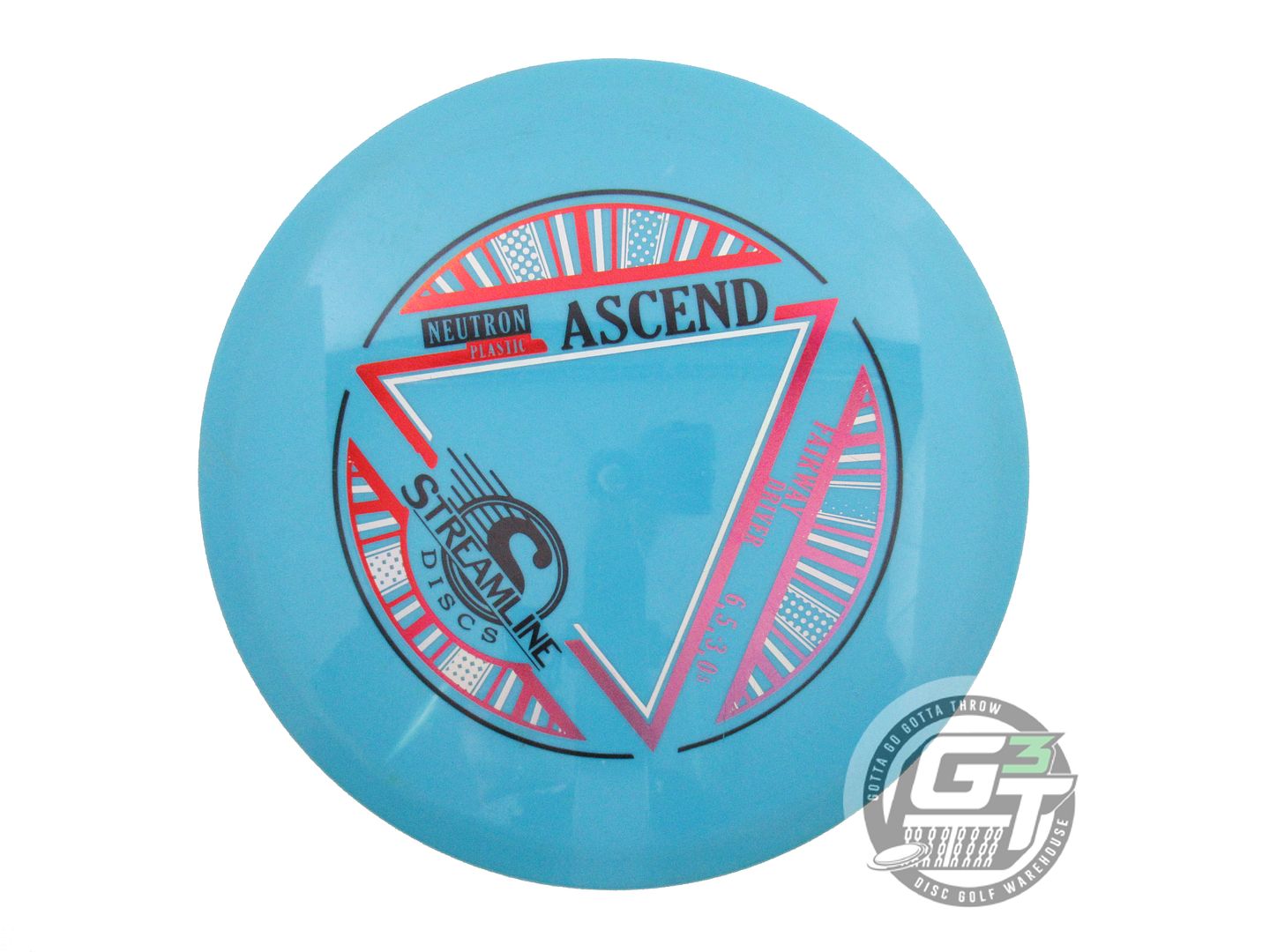 USED Streamline Discs Neutron Ascend 174g Teal Distance Driver Golf Disc