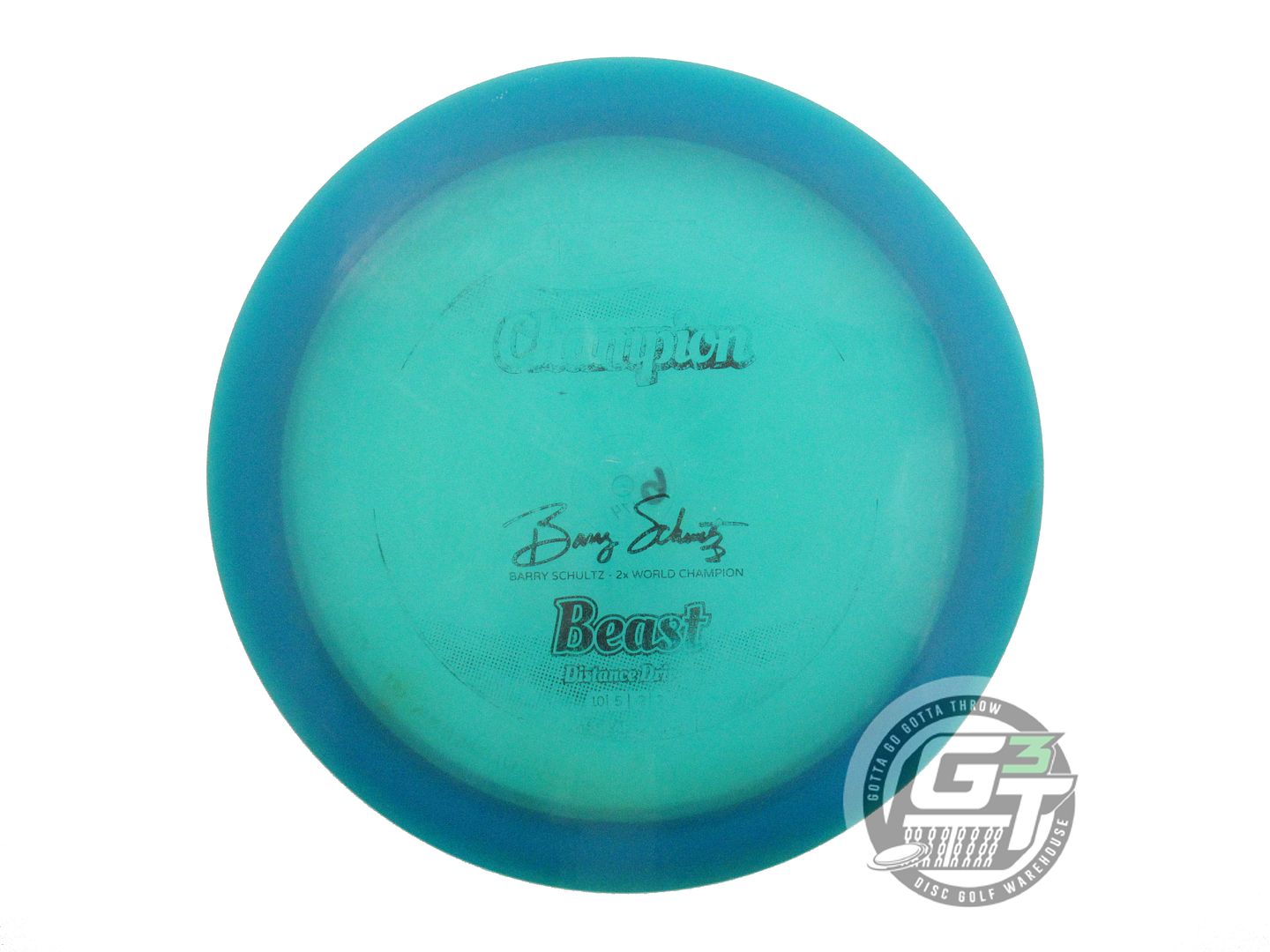 USED Innova Champion Beast 174g Blue Black Stamp Distance Driver Golf Disc