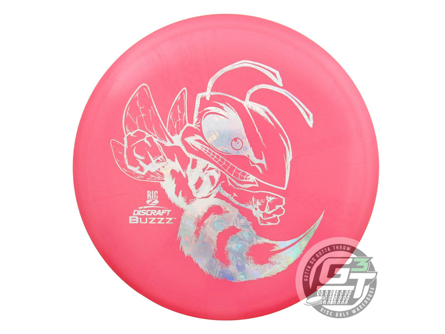 USED Discraft Big Z Buzzz 174g Pink Money Foil Midrange Golf Disc