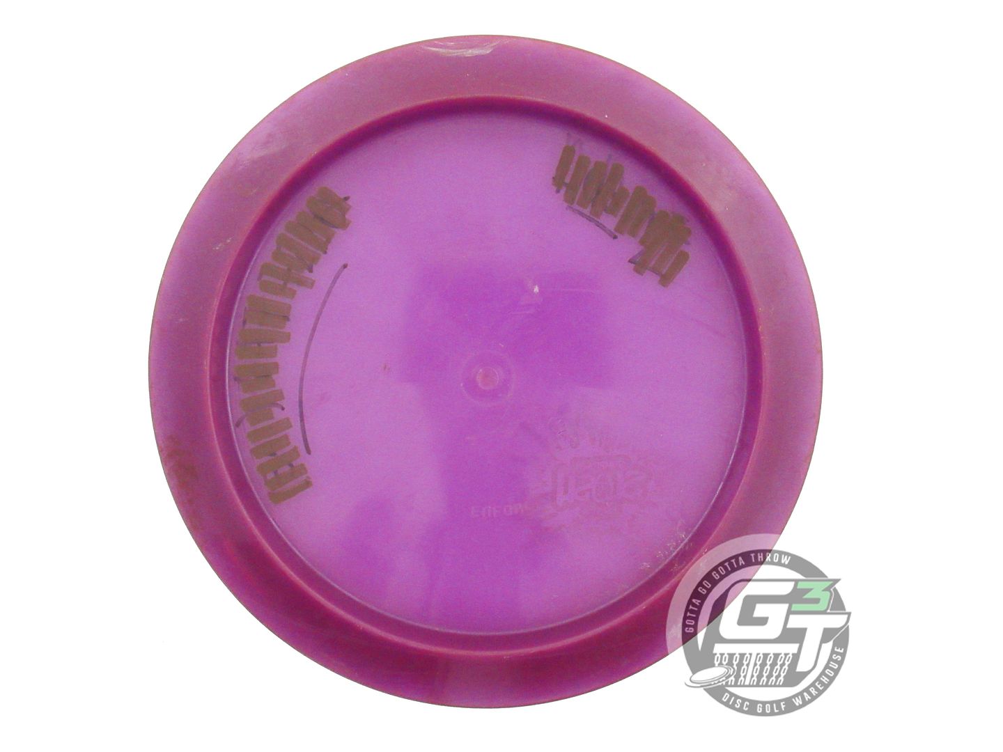 USED Dynamic Discs Lucid Enforcer 172g Purple Rainbow Foil Distance Driver Disc